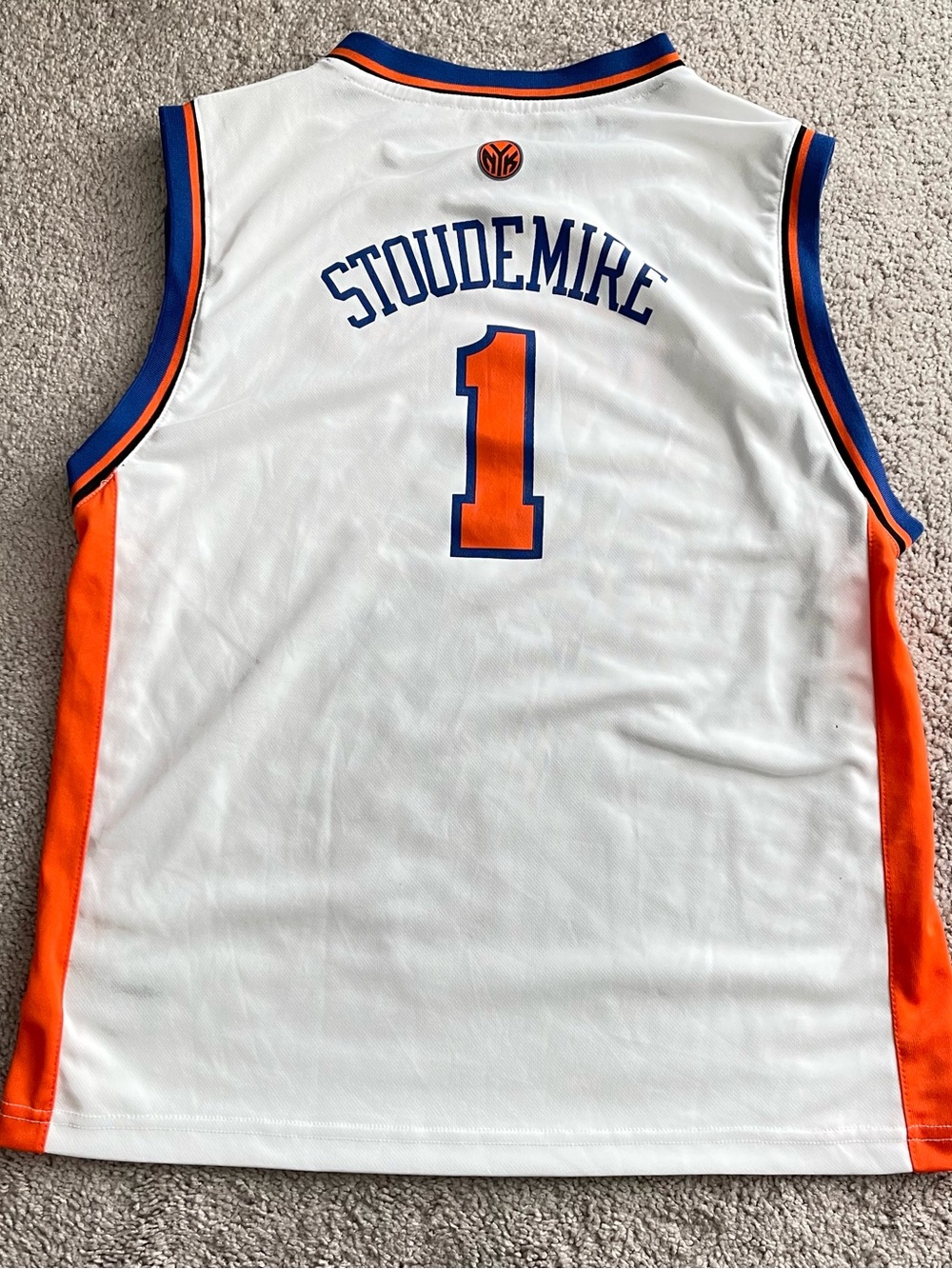 Amar’e Stoudemire New York Knicks Adidas Swingman Youth XL Jersey 22x28